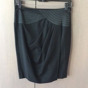 Bebe silk skirt